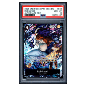 ROB LUCCI #048 ALTERNATE ART PSA 10 - Front