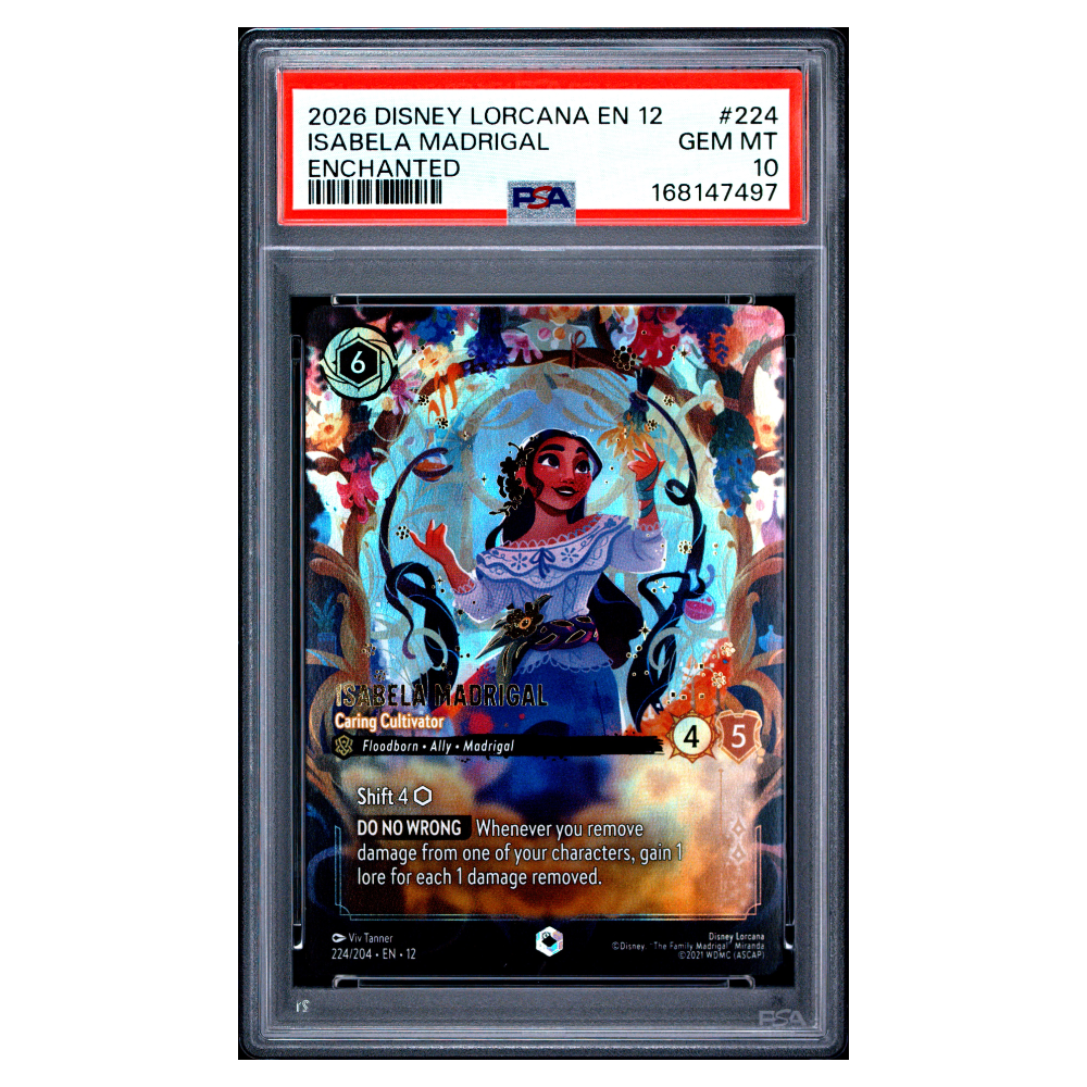 ISABELA MADRIGAL #224 ENCHANTED PSA 10 - Front