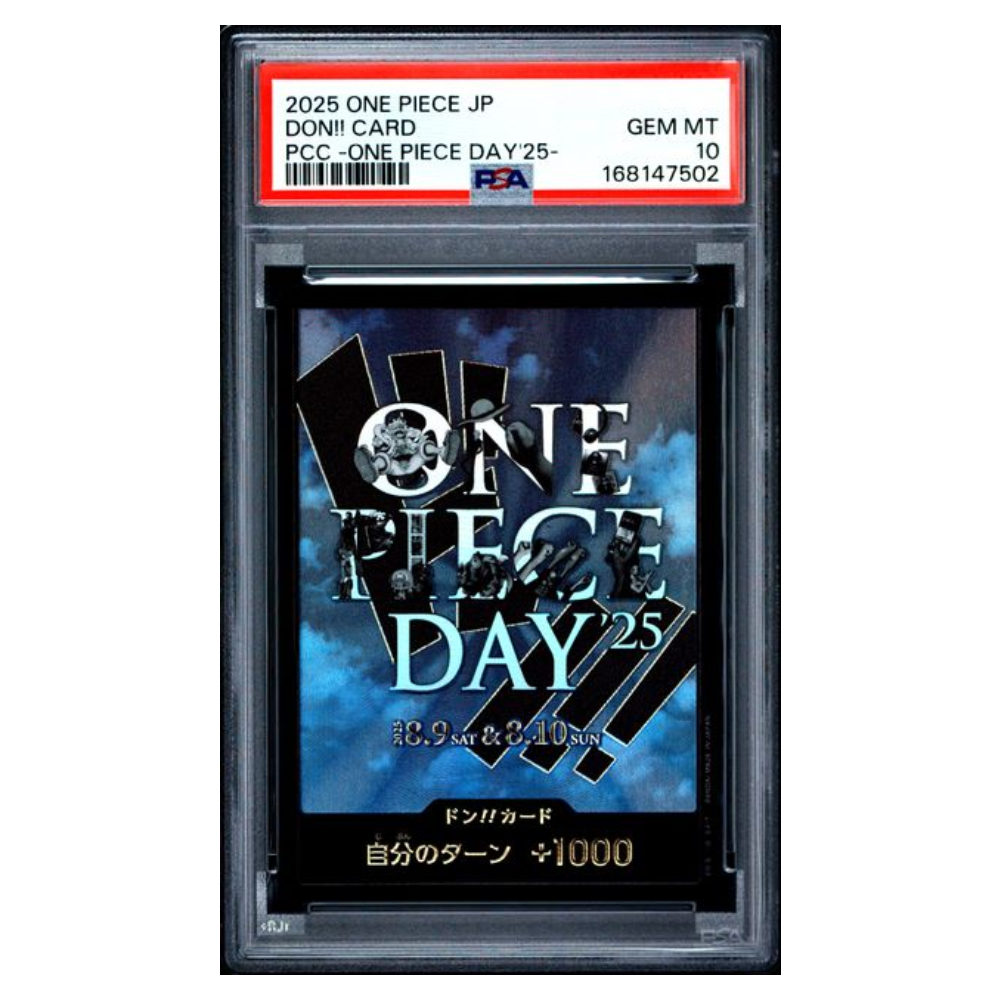 DON!! CARD PSA 10 - Front