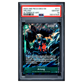 ARLONG #011 ALTERNATE ART PSA 10 - Front