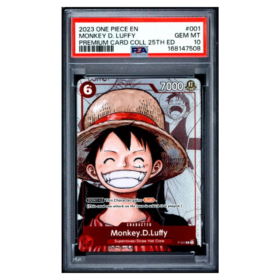 MONKEY D. LUFFY #001 PSA 10 - Front