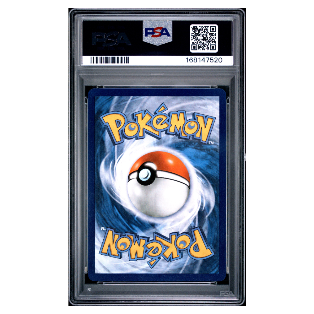 MEGA CHARIZARD Y ex #030 MEGA CHARIZARD TIN PSA 10 - Back