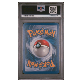 PICHU-REV.FOIL #21 POWER KEEPERS PSA 6 - Back