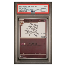 SYLVEON #070 YU NAGABA X PCG CAMPAIGN PSA 10 - Front