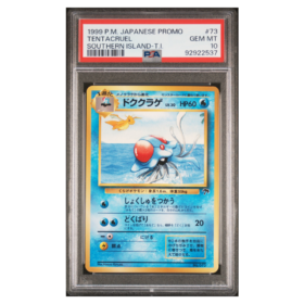 TENTACRUEL #73 SOUTHERN ISLAND-T.I. PSA 10 - Front