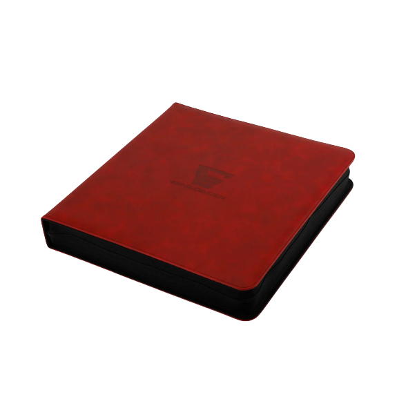 Gemloader Premium 336 Pocket Toploader Binder - Rød