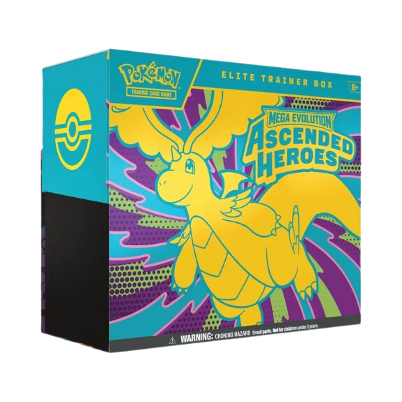 Ascended Heroes – Elite Trainer Box ( 9 Boosters )