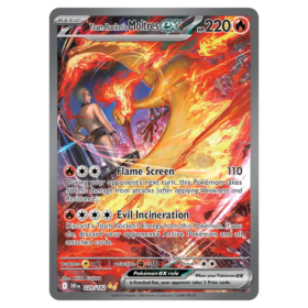 Team Rocket's Moltres ex #229 Destined Rivals (NM)