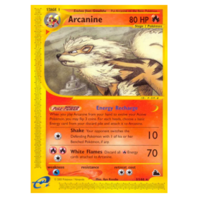 Arcanine Reverse Holo #3 Skyridge (EXC)