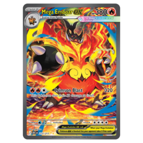 Mega Emboar ex #273 Ascended Heroes (NM)