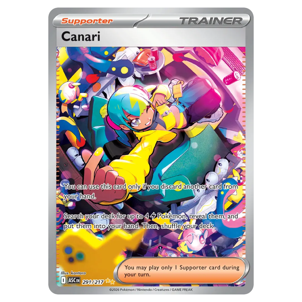 Canari #291 Ascended Heroes (NM)