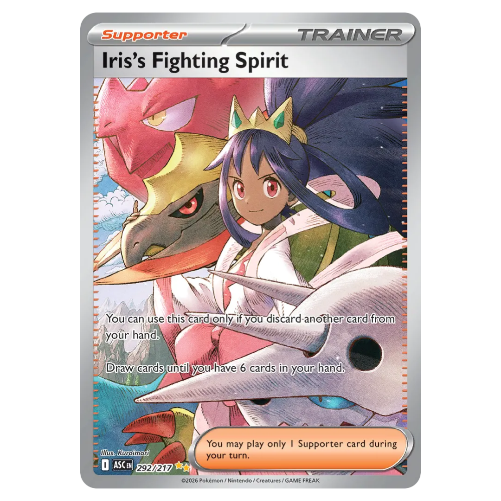 Iris's Fighting Spirit #292 Ascended Heroes (NM)