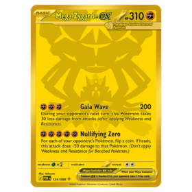 Mega Zygarde ex #124 Perfect Order (NM)