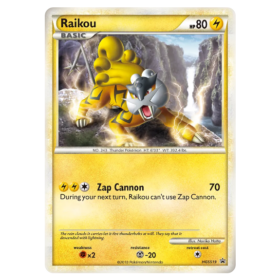 Raikou HGSS19 Promo [EX]