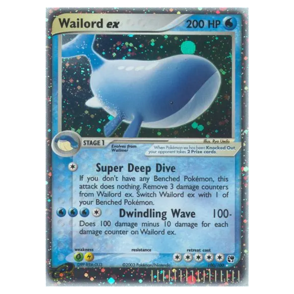 Wailord ex #100 Sandstorm (NM)