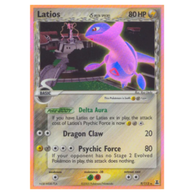 Latios δ Reverse Holo #9 Delta Species (GOOD)