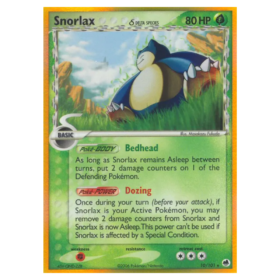 Snorlax δ #10 Dragon Frontiers (EXC)