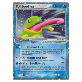 Politoed ex #107 Unseen Forces (NM)