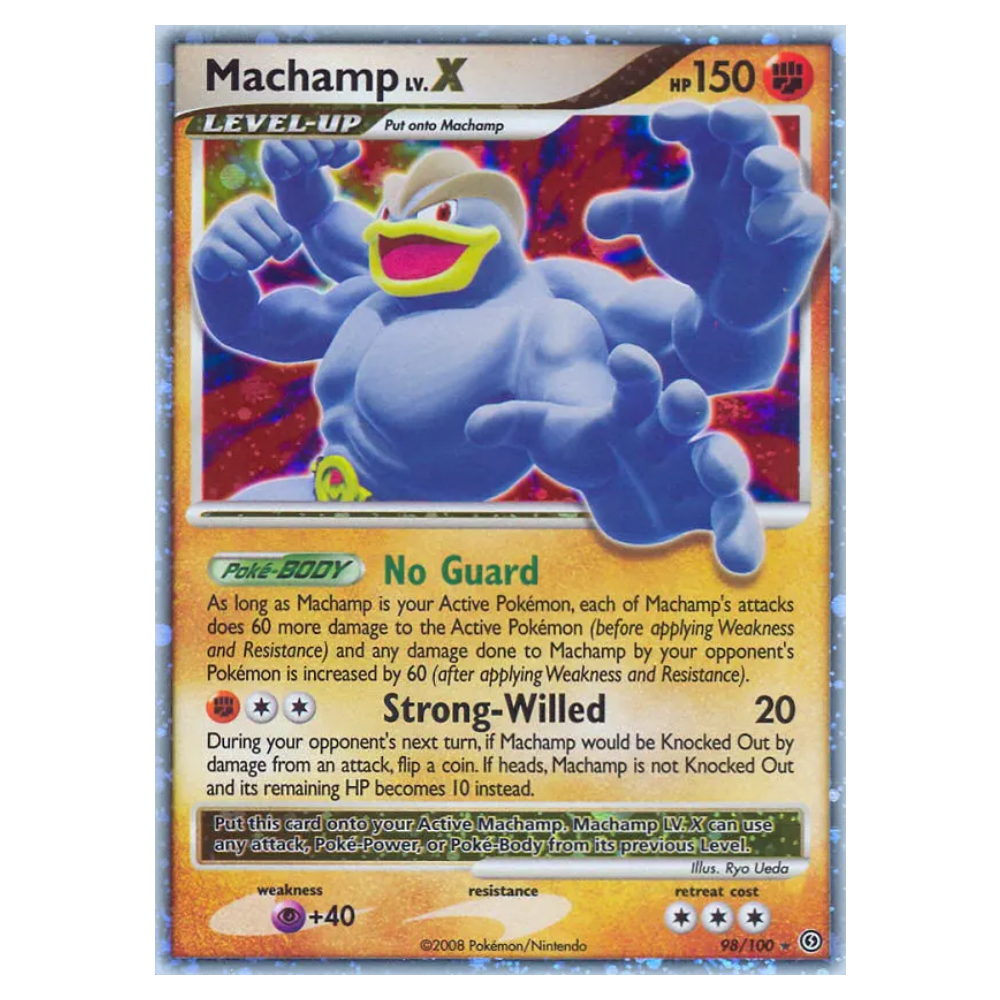 Machamp LV.X #98 Stormfront