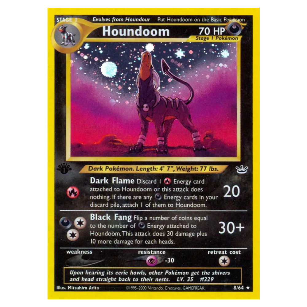 Houndoom #8 Neo Revelation (LP-)