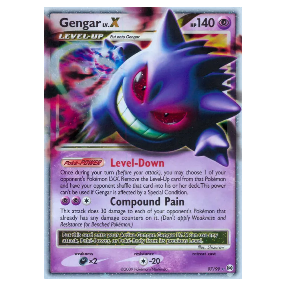 Gengar LV.X #97 Arceus (PL)