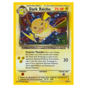 Dark Raichu 07 Holo [LP]