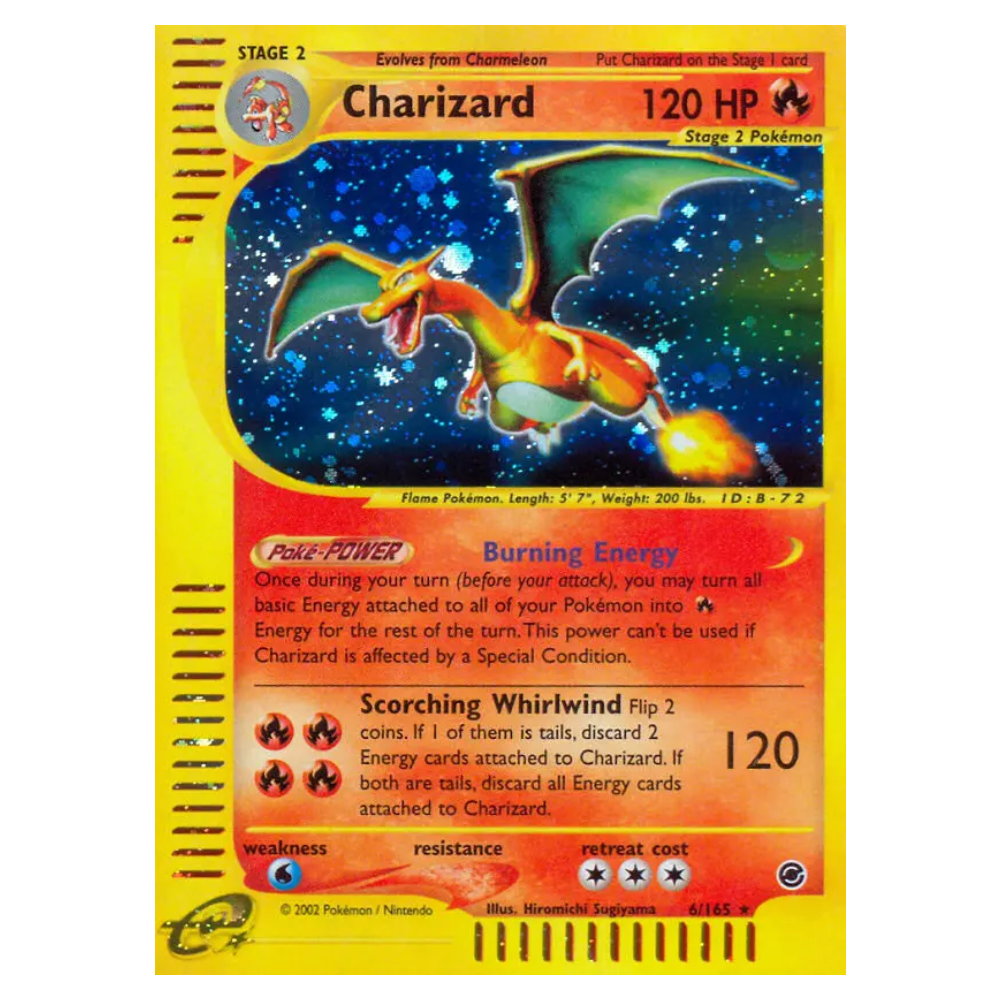 Charizard #6 Expedition Base Set (LP)