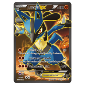 Lucario-EX #107 Furious Fists (EXC)