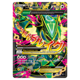 M Rayquaza-EX #105 Roaring Skies (EXC)
