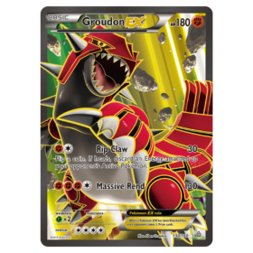 Groudon-EX #150 Primal Clash (GOOD)