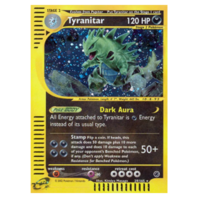 Tyranitar #29 Expedition Base Set (HP)