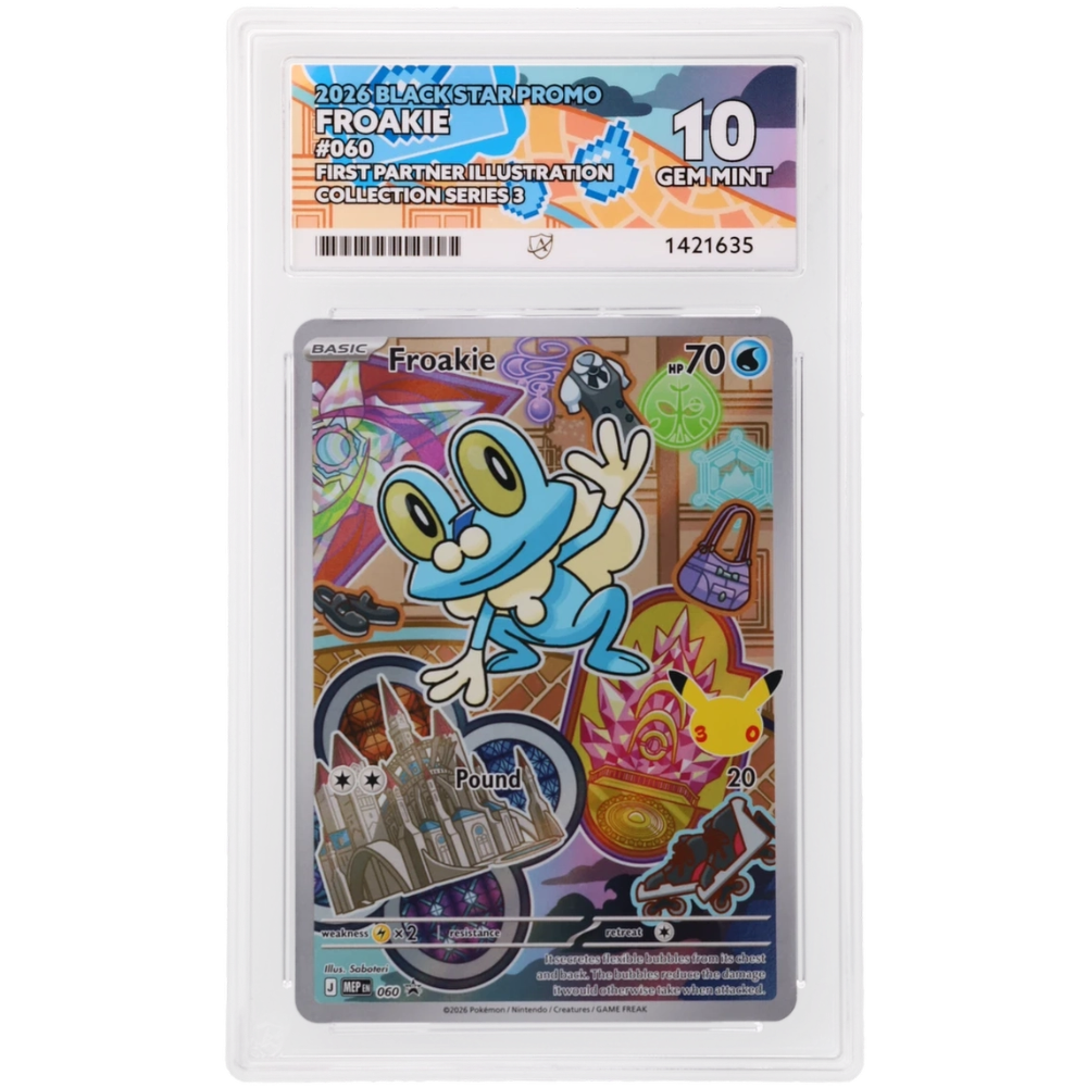 Froakie #060 ACE 10 - Front