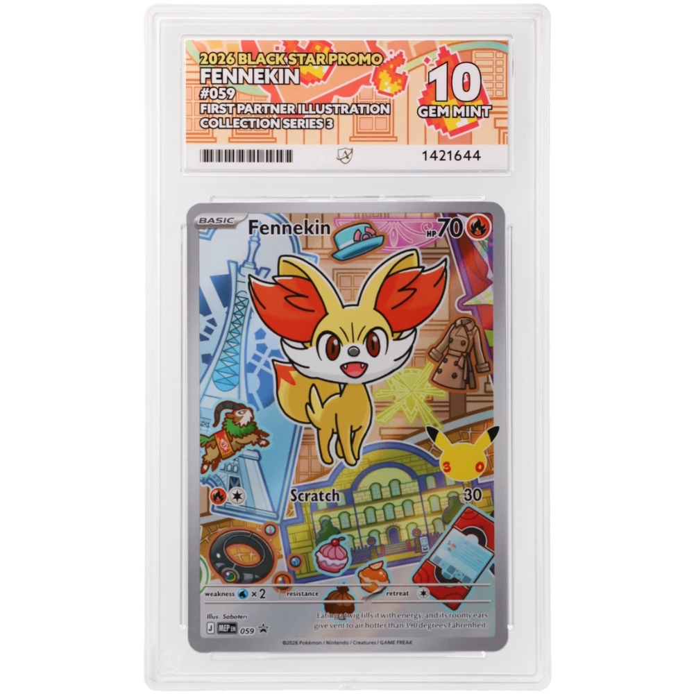 Fennekin #059 ACE 10 - Front