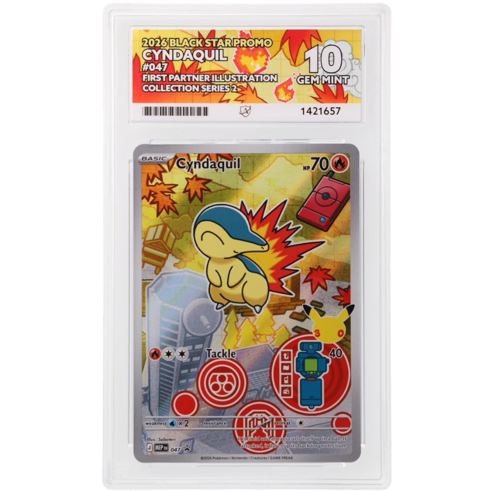 Cyndaquil #047 ACE 10 - Front