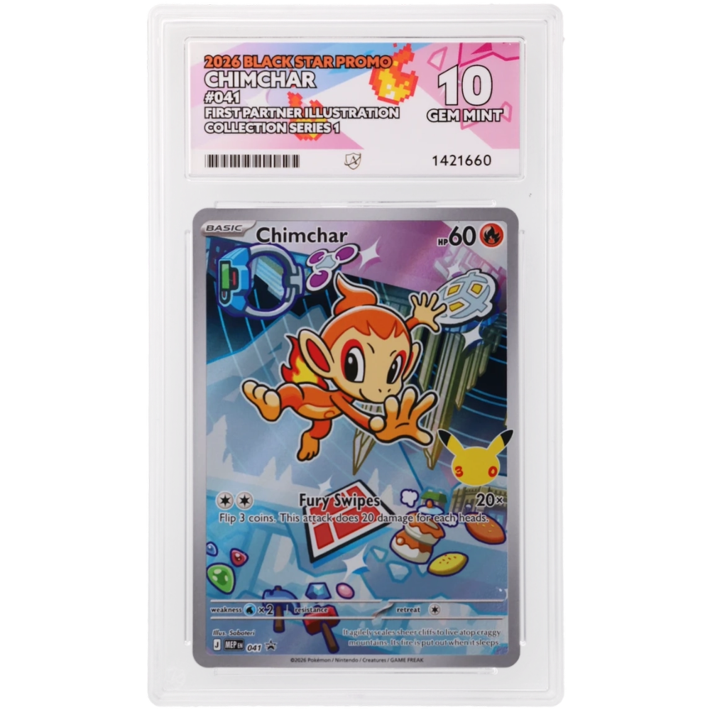 Chimchar #041 ACE 10 - Front