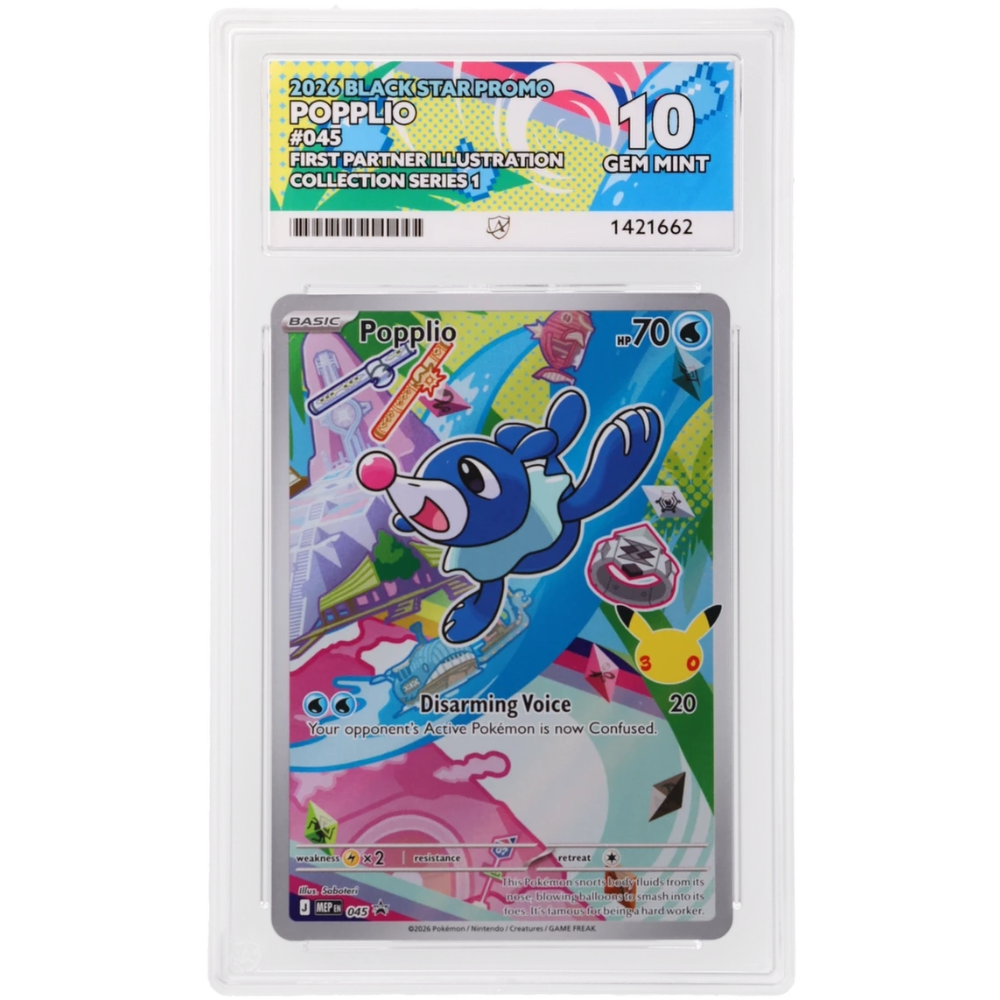Popplio #045 ACE 10 - Front