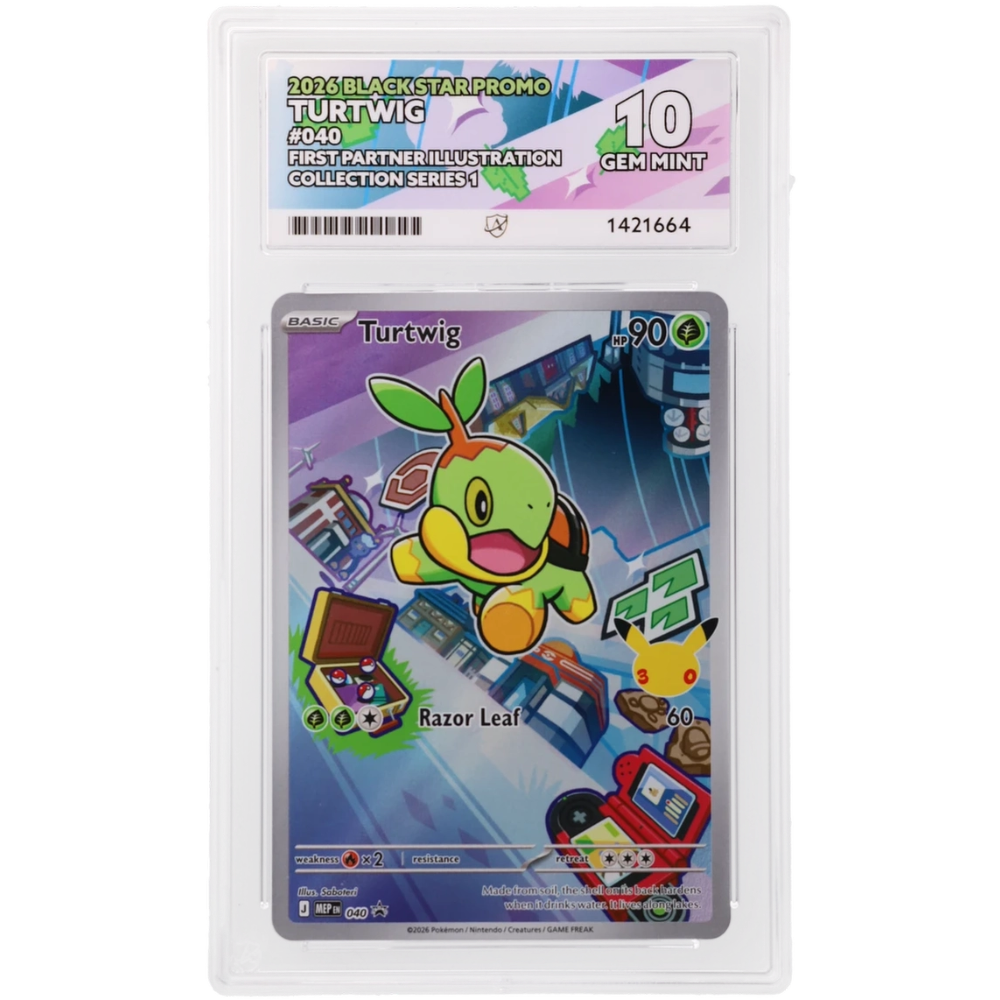 Turtwig #040 ACE 10 - Front