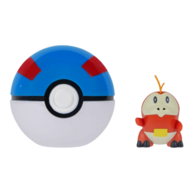 Pokémon Clip 'N' Go Fuecoco med Great Ball