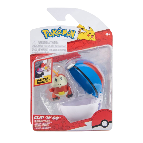 Pokémon Clip 'N' Go Fuecoco med Great Ball - Image 5