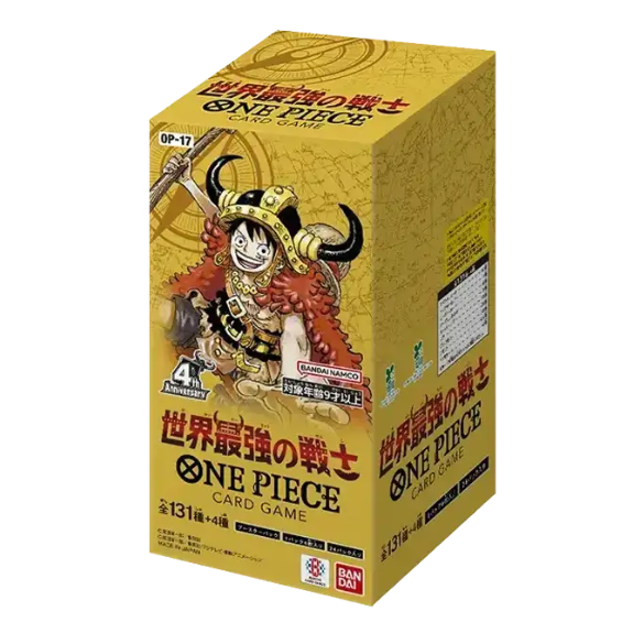 One Piece Card Game - The World's Strongest Warriors (OP-17) - Booster Box (Japansk)