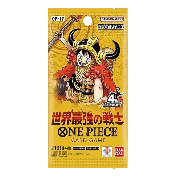 One Piece Card Game - The World's Strongest Warriors (OP-17) - Booster Box (Japansk) - Image 2
