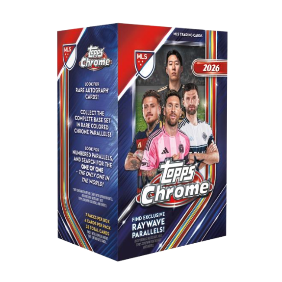 Topps Chrome MLS 2026 - Value Box