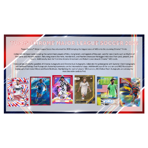 Topps Chrome MLS 2026 - Value Box - Image 3