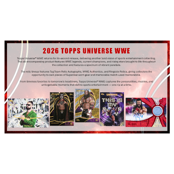 Topps WWE Universe 2026 - Mega Box - Image 3