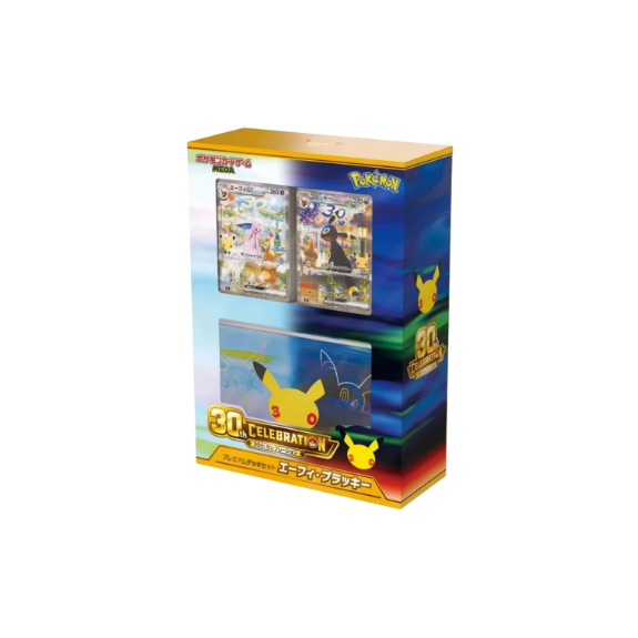 Pokémon 30th Celebration Premium Deck Set Espeon & Umbreon (Japanese)