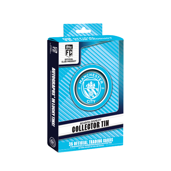 Topps Manchester City Collector Tin 2026/27