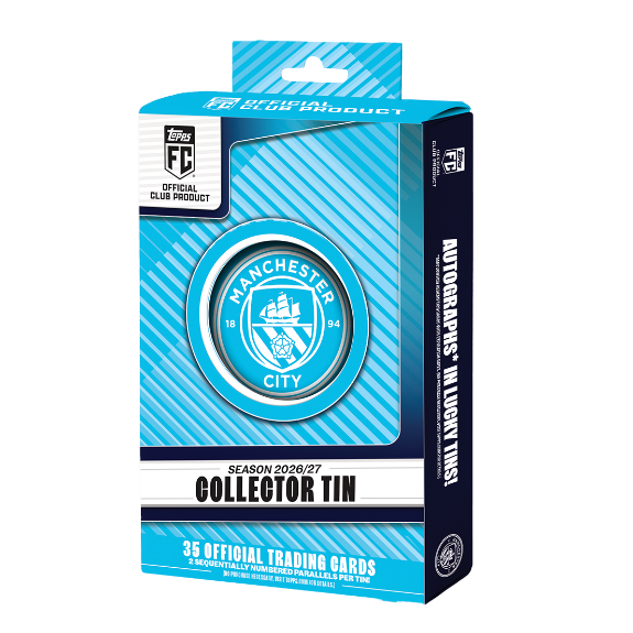 Topps Manchester City Collector Tin 2026/27 - Image 2