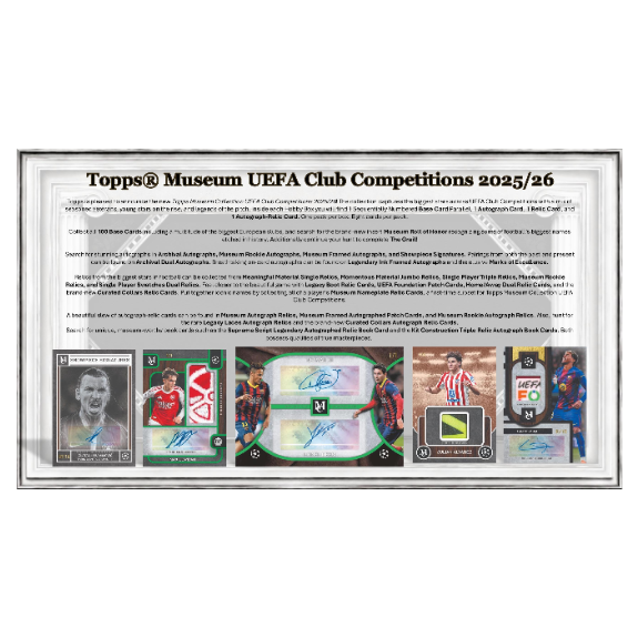 Topps Champions League Museum 2025/26 - Hobby Box - Image 3