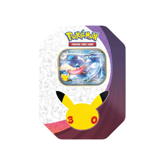 Pokemon 30th Celebration - Tin - Greninja EX