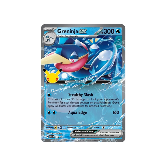 Pokemon 30th Celebration - Tin - Greninja EX - Image 2